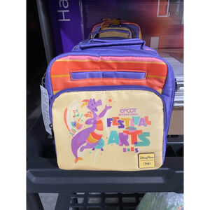 ***SOLD**NWT - Disney Parks Lug Epcot Festival Arts 2025 Lunch Box Purple Orange